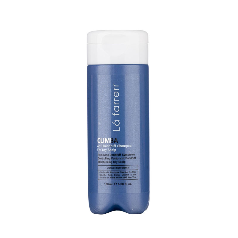شامپو ضد شوره لافارر مدل CLIMBA مخصوص پوست سر خشک حجم 180 میلی لیتر