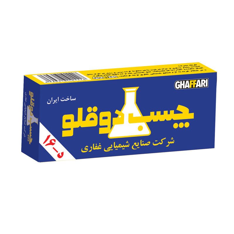 چسب دوقلو مات غفاری وزن 20 گرم