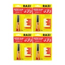 چسب قطره ای رازی مدل Super Glue حجم 3 میلی لیتر بسته 4 عددی