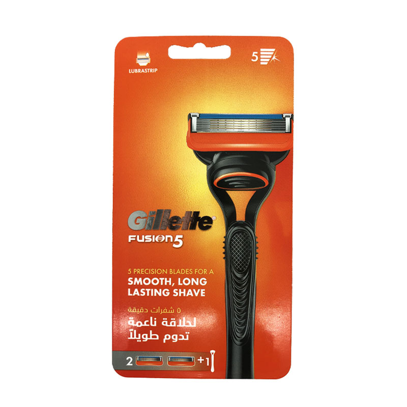 خود تراش ژیلت مدل Fusion 5 به همراه تیغ یدک