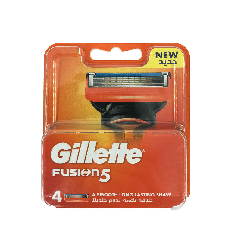 تیغ یدک ژیلت مدل 5 Fusion بسته 4 عددی