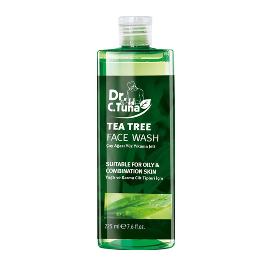 ژل شست شوی صورت درخت چای فارماسی مدل دکتر سی تونا - 225میل