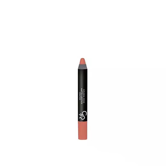 رژ لب مدادی مات گلدن رز مدل Crayon – شماره 27