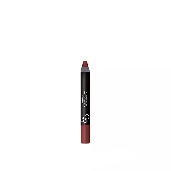 رژ لب مدادی مات گلدن رز مدل Crayon – شماره 01