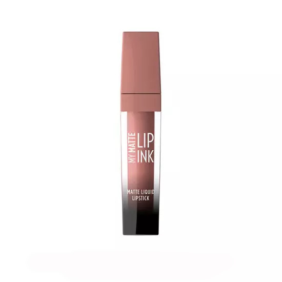 رژ لب مایع مات گلدن رز مدل Lip ink شماره 03