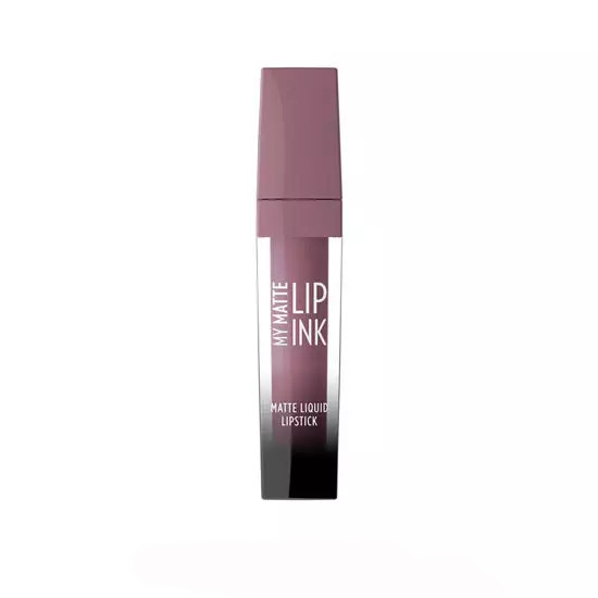 رژ لب مایع مات گلدن رز مدل Lip ink شماره 07
