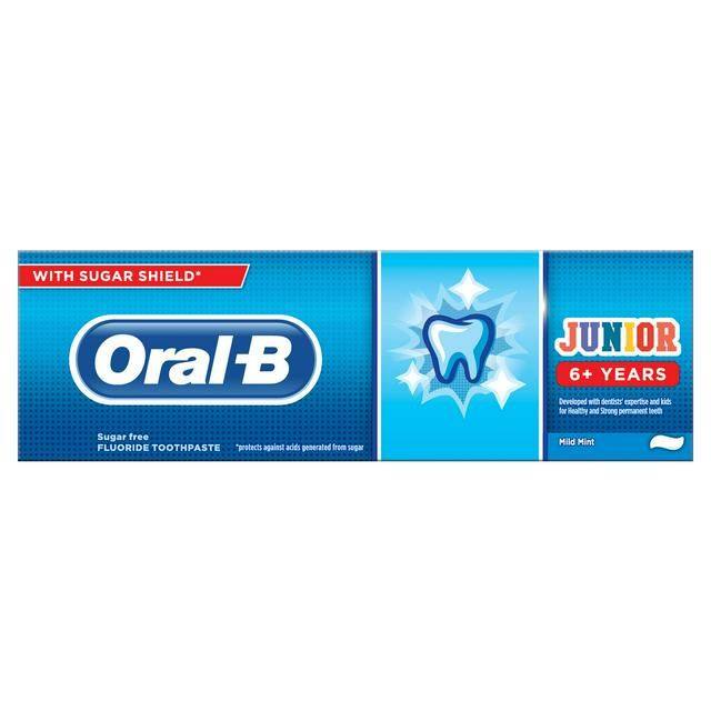 خمیر دندان کودک اورال-بی سری Junior +6 years حجم75میل
