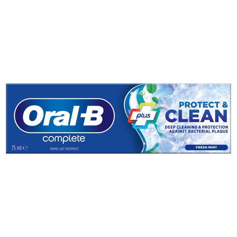 خمیر دندان اورال-بی مدل plus protect clean حجم75میل