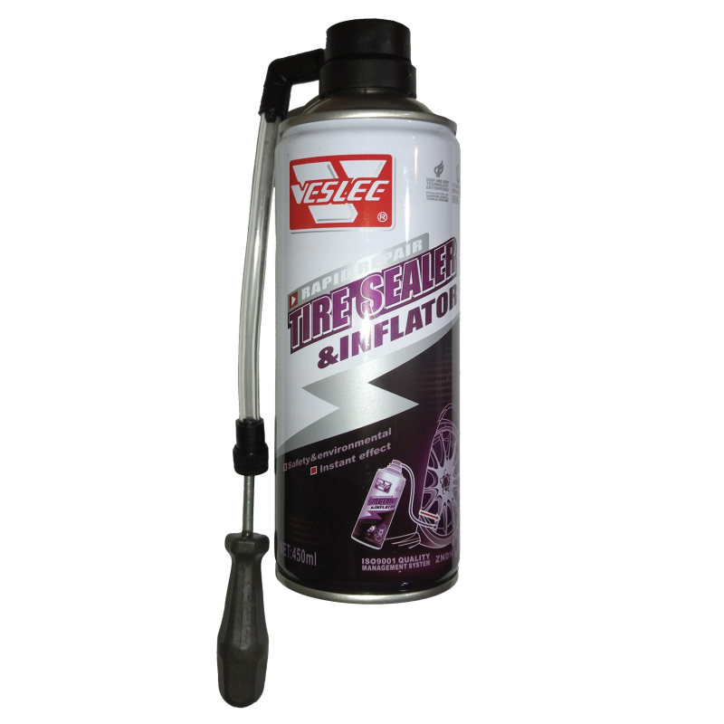 اسپری رفع پنچری لاستیک وسلی مدل VSL45 حجم 450 میلی لیتر