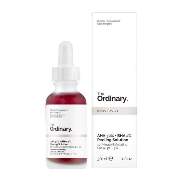 سرم لایه بردار پیلینگ سلوشن AHA و BHA اوردینری The Ordinary AHA 30% + BHA 2% Peeling Solution