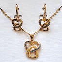 نیم ست زنانه تیتانیوم کد w-se-26