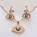 نیم ست زنانه تیتانیوم کد w-se-43