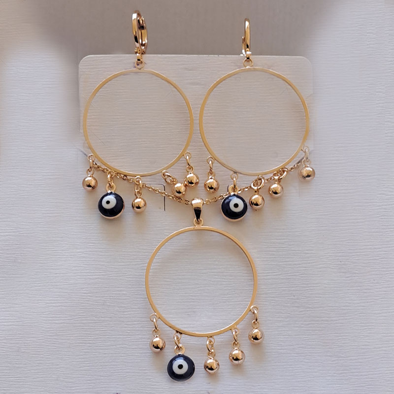 نیم ست زنانه تیتانیوم کد w-se-45