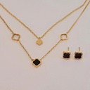 نیم ست زنانه دو ردیفه استیل کد w-se-55