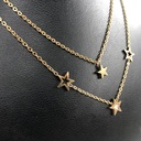 نیم ست زنانه دو ردیفه استیل کد w-se-60