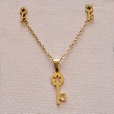 نیم ست زنانه استیل مدل کلید کد w-se-133