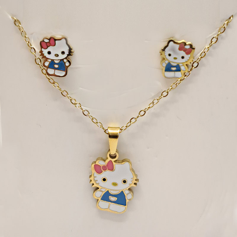 نیم ست زنانه استیل مدل کیتی کد w-se-143