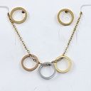 نیم ست زنانه استیل کد w-se-169