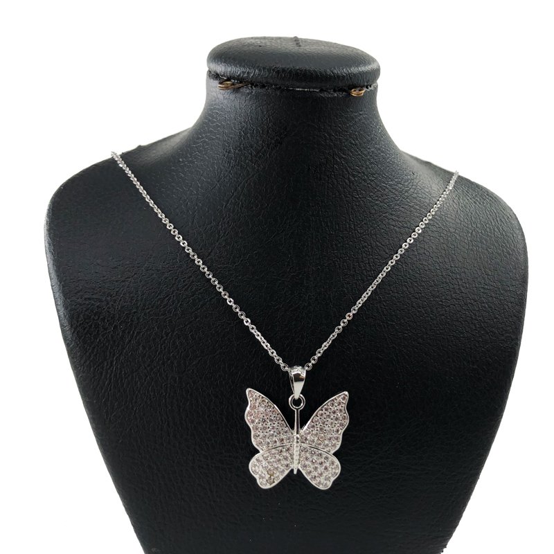 گردنبند زنانه تیتانیوم کد w-ne-18