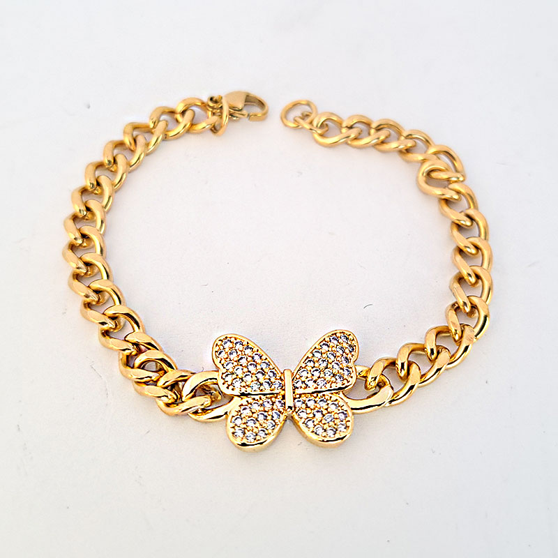 دستبند زنانه استیل کد W-br-22