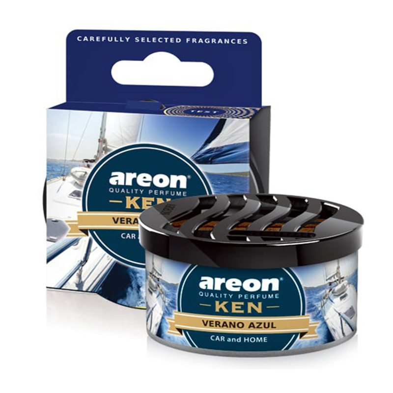 خوشبو کننده خودرو آرئون مدل Ken با رایحه Verano Azul
