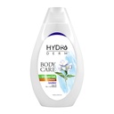 شامپو بدن کرمی هیدرودرم مدل یاس و آرگان انواع‌پوست حجم 500 میل