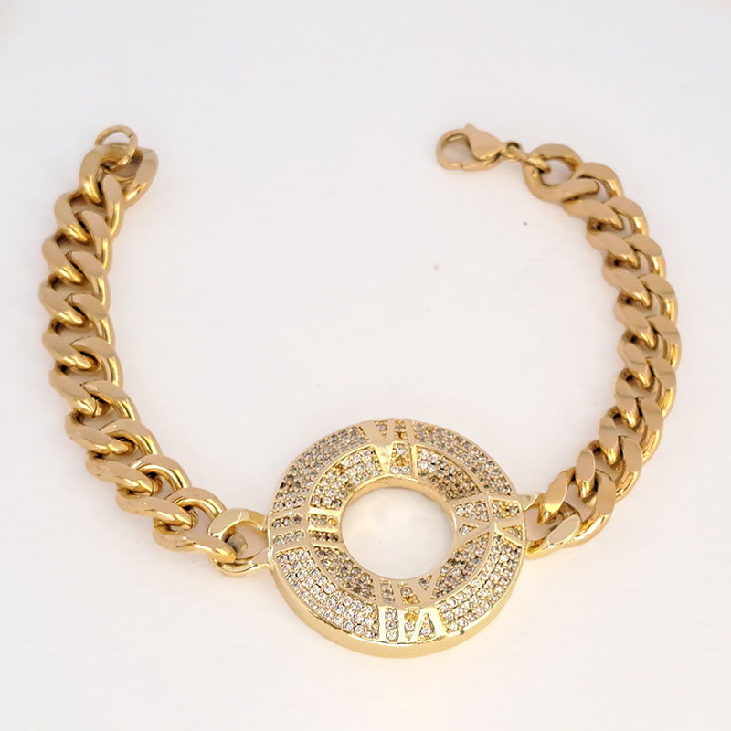 دستبند زنانه استیل کد W-br-38