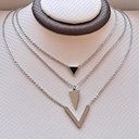 نیم ست زنانه سه ردیفه استیل کد w-se-197