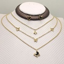 نیم ست زنانه سه ردیفه استیل کد w-se-196