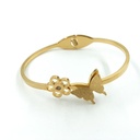 دستبند النگویی زنانه استیل کد W-br-58