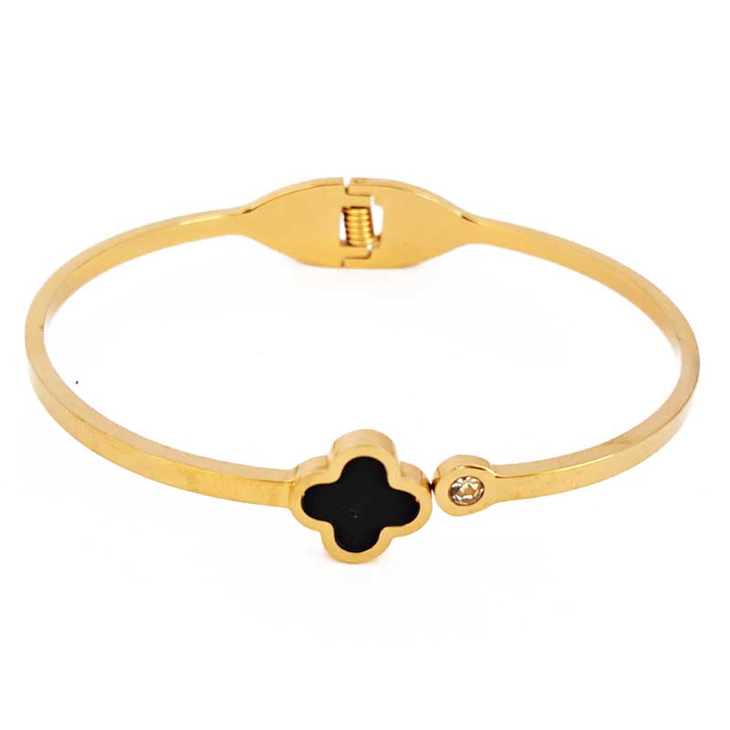 دستبند النگویی زنانه استیل کد W-br-61