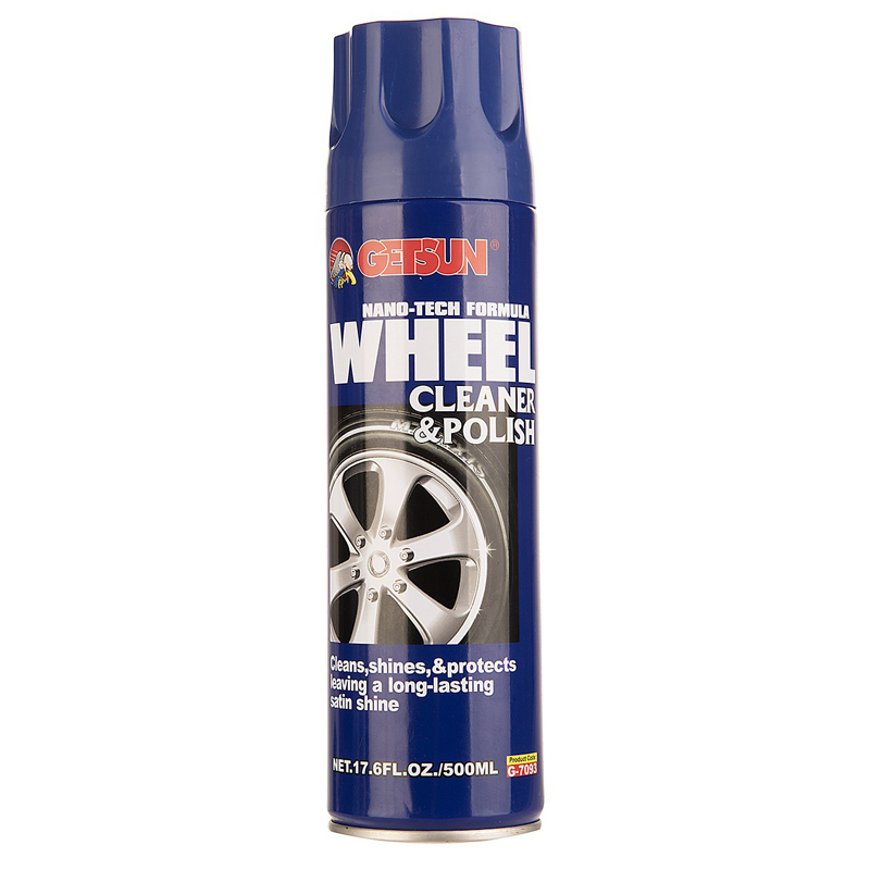 اسپری تمیز کننده و براق کننده رینگ خودرو گتسان مدل G-7093 حجم 500 میلی لیتر