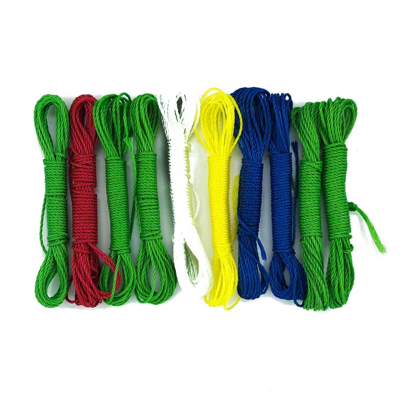 طناب بسته بندی قشم بافت مدل T3mm طول 10 متر مجموعه 10 عددی