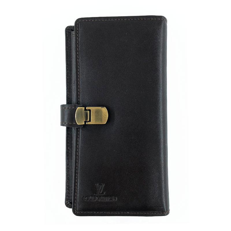 کیف کتی چرم طبیعی مگنتی پاراج مدل موبایل خور