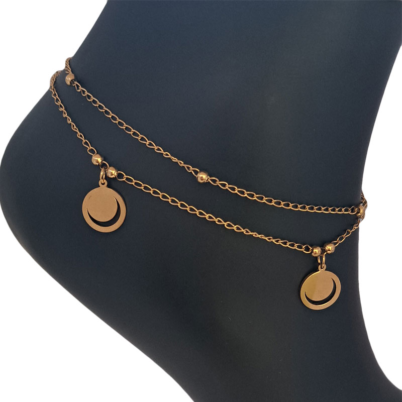 پابند استیل دو ردیفه مدل دایره کد W-an-35