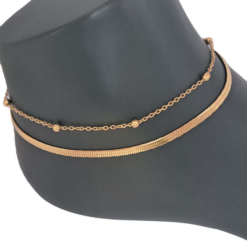 پابند استیل ماری دو ردیفه توپی کد W-an-87