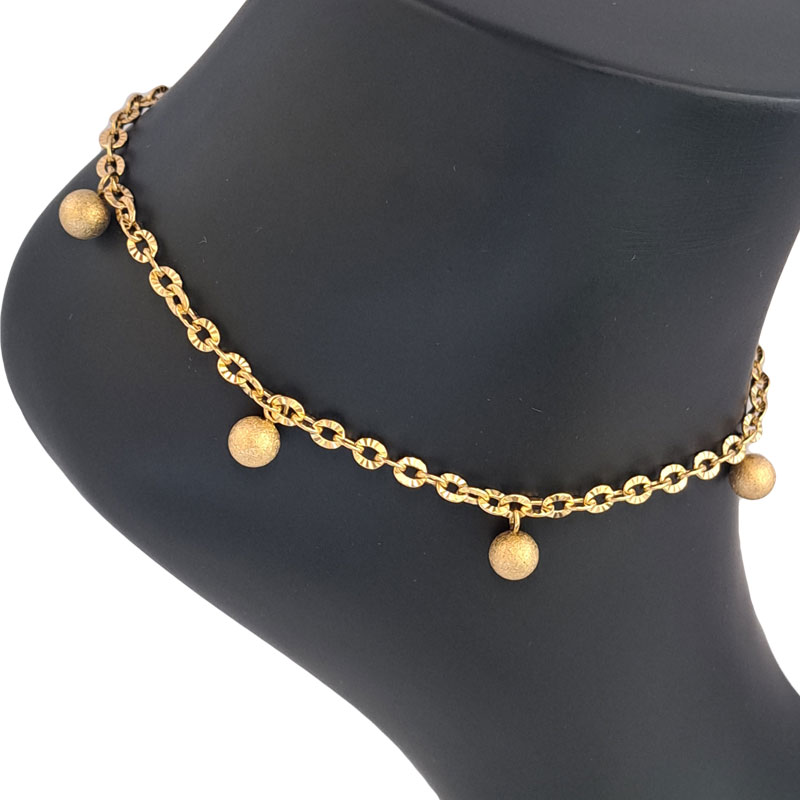 پابند استیل گوی آویز دار کد W-an-93