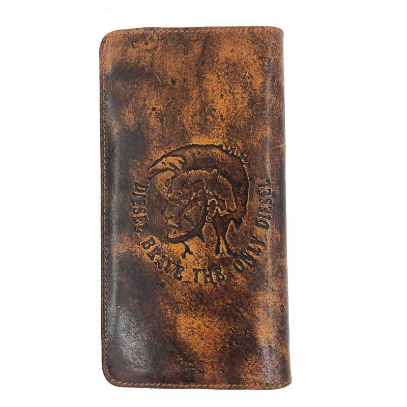 کیف کتی چرم طبیعی دست رنگ مدل diesel