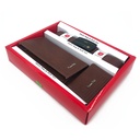 ست هدیه مردانه طرح چرم 3 تیکه مدل massimo dutti