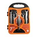 آچار یک سر تخت یک سر جغجغه ای سوباشی مجموعه 7 عددی مدل CR-V