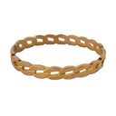 دستبند النگویی استیل مدل کارتیر سایز 1 کد w-br-83