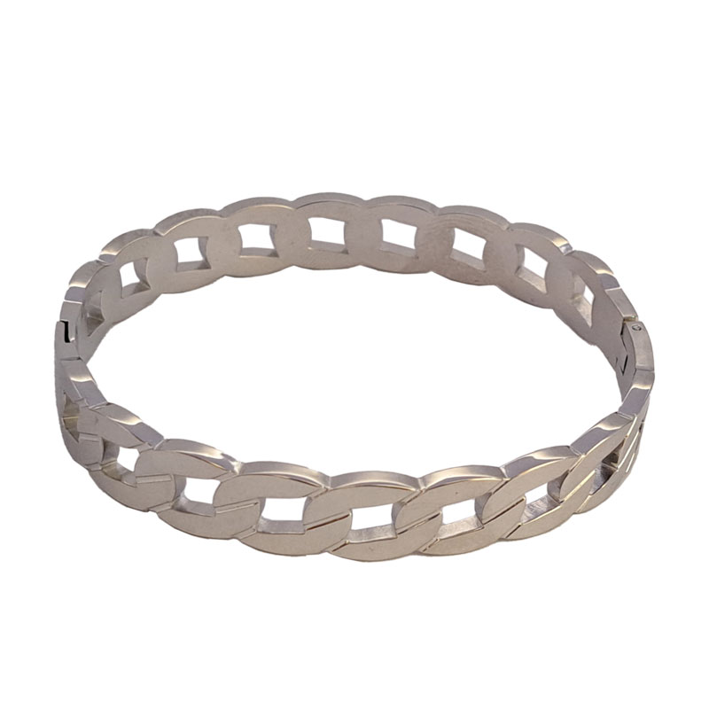 دستبند النگویی استیل مدل کارتیر کد w-br-84