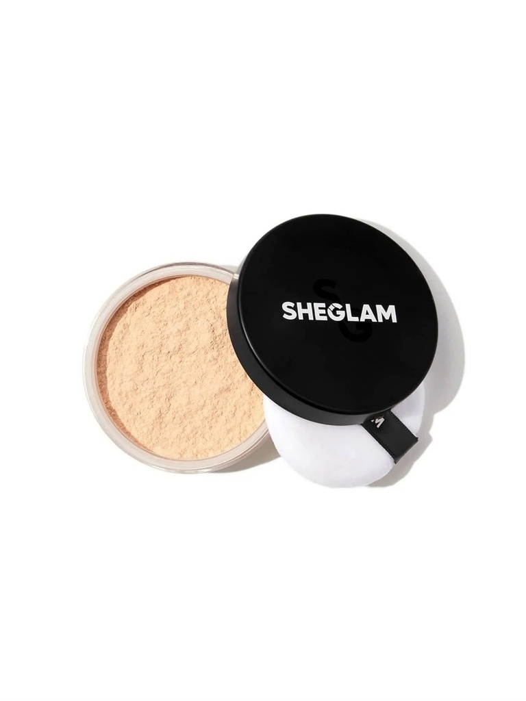 پودر فیکس بیک شیگلم SHEGLAM BAKED GLOW SETTING POWDER Cappuccino