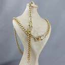 گردبند و دستبند زنانه مدل مار کد w-br-113