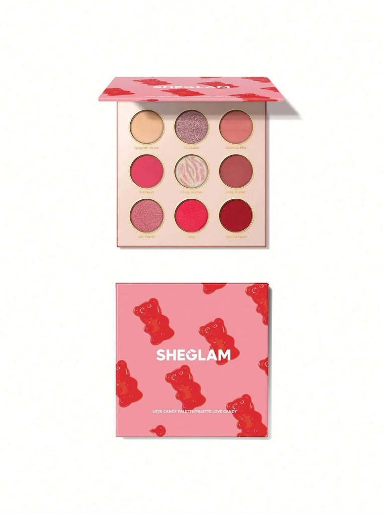 پالت سایه شیگلم SHEGLAM مدل LOVE CANDY