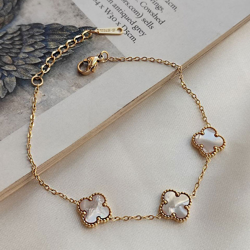 دستبند استیل مدل ون کلیف کد w-br-210