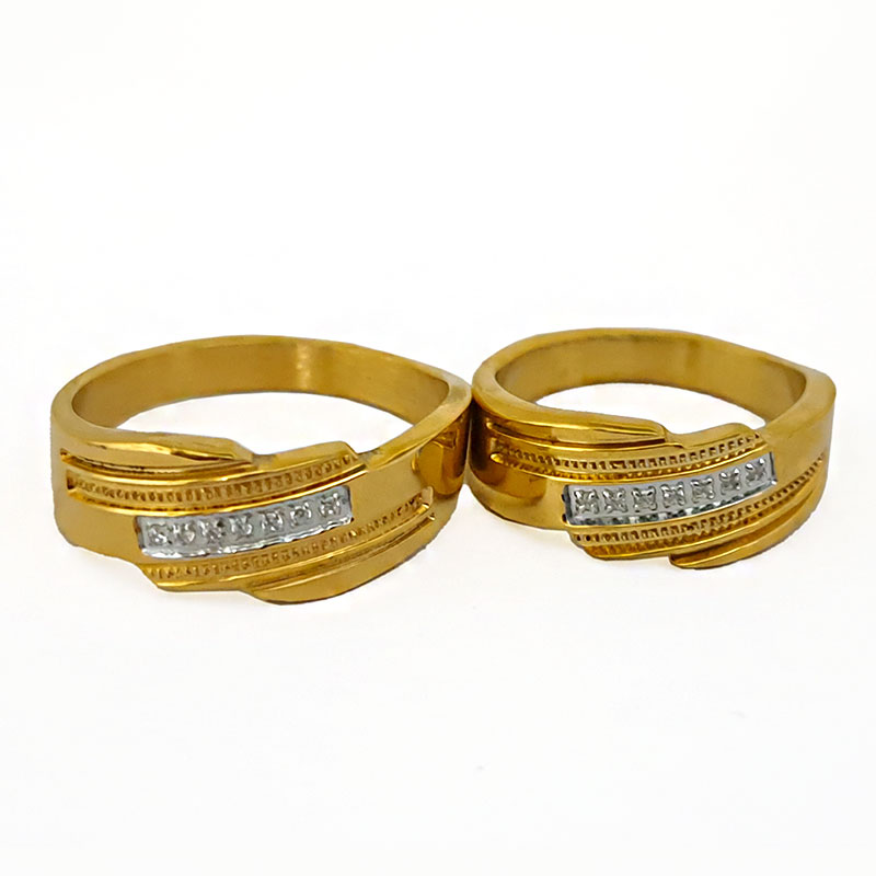 حلقه ست زنانه و مردانه استیل کد r-gm-69