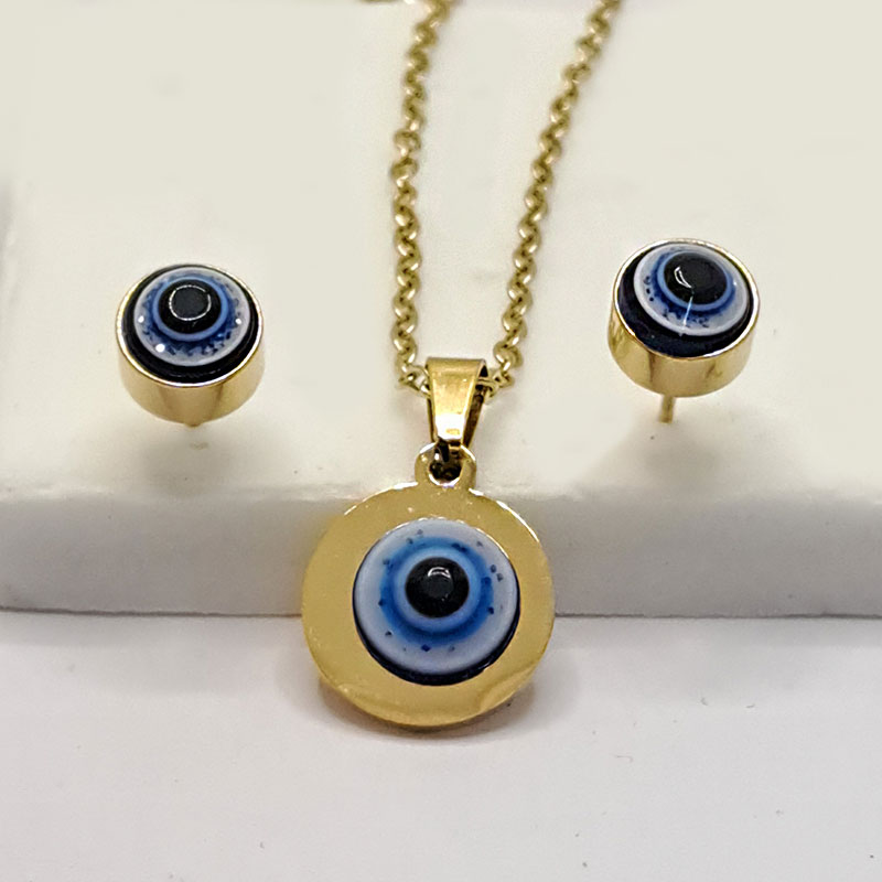 نیم ست زنانه چشم نظر کد w-se-218