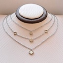 نیم ست زنانه سه ردیفه استیل کد w-se-252