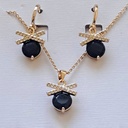 نیم ست زنانه تیتانیوم کد w-se-256